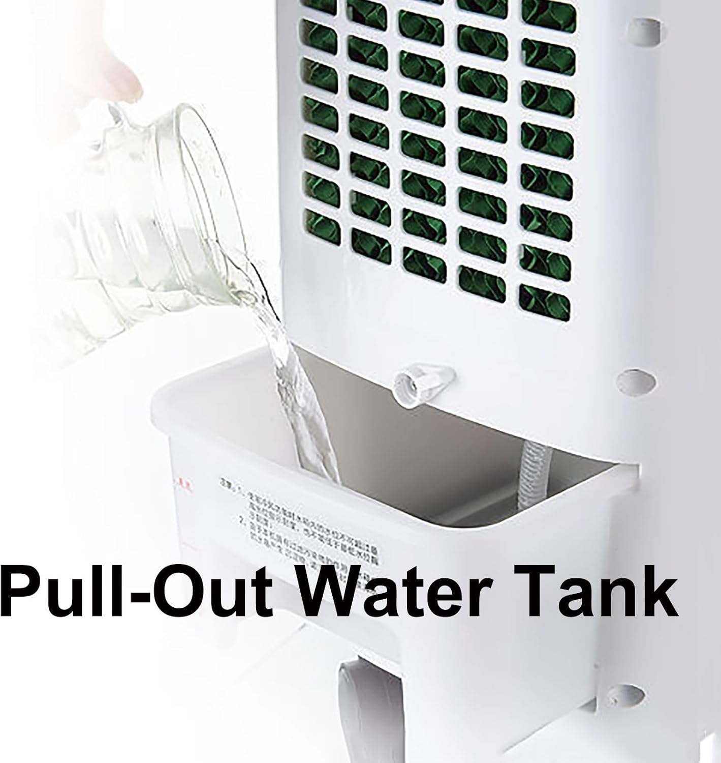 Klimaanlage Ventilator, Air Circulator Cooler Fans, Mobile Wasserkühlung Ventilator mit Rädern, Weitwinkel-Oszillation, für Familie, Büro oder Schlafsaal