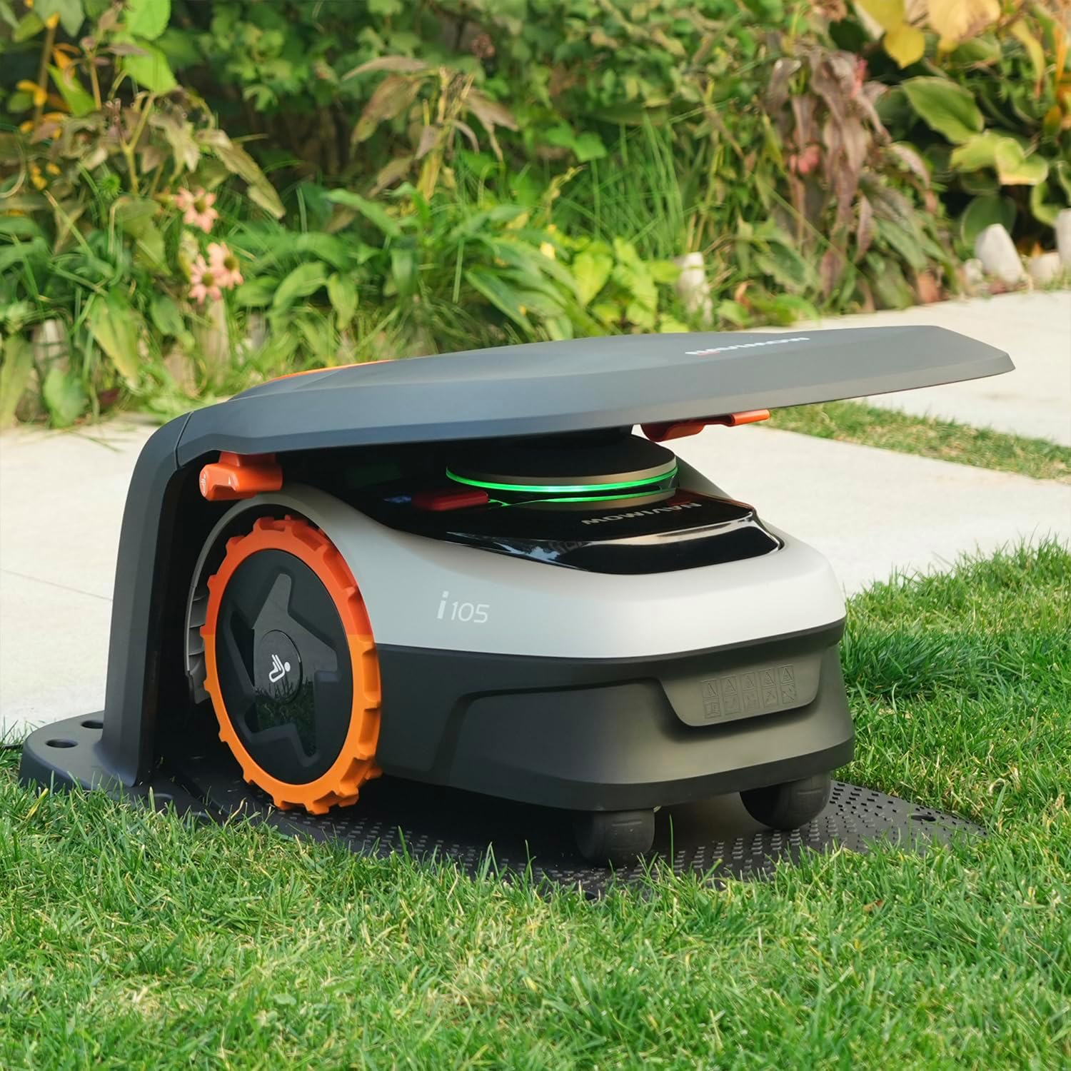 Navimow Garage S, Hochklappbar, Keine Signalblockierung, Schutz vor Sonne und Regen, Zubehör für Mähroboter Navimow i105E, i108E