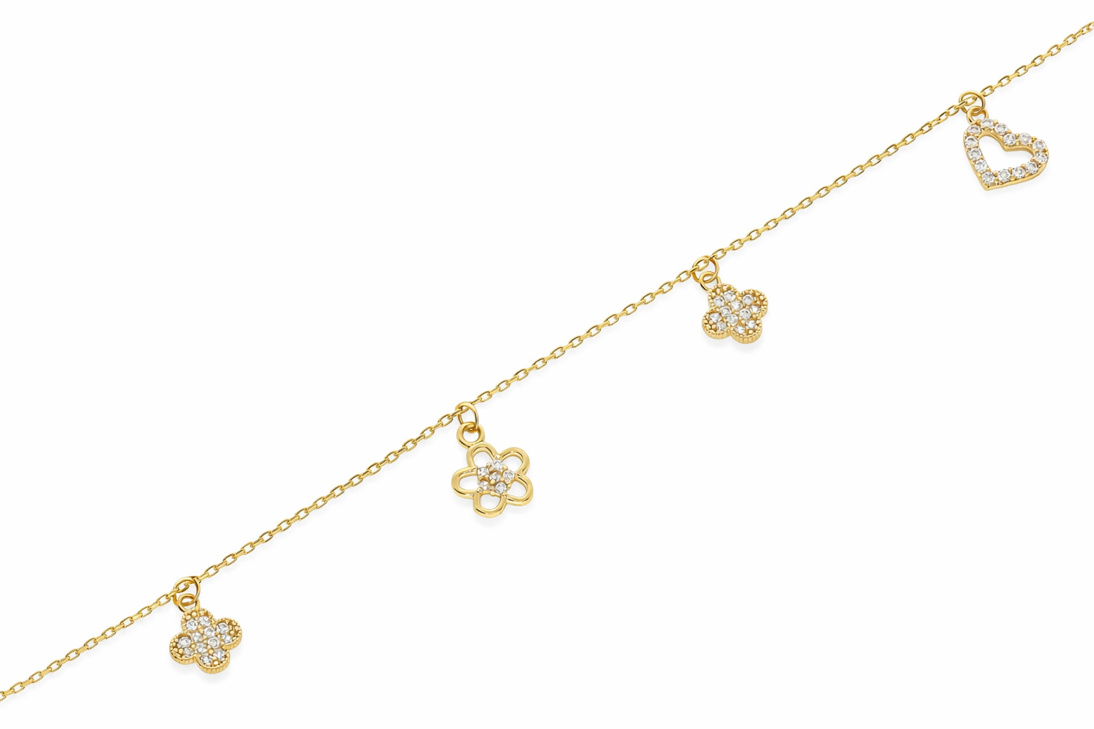 Złota bransoletka Próby 585