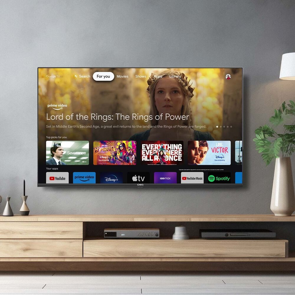 Telewizor 40” CHiQ L40G7B, bezramkowy, FHD, Google TV