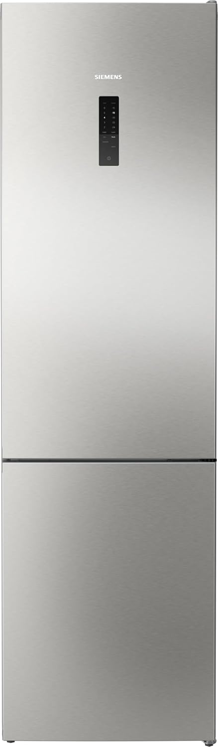 SIEMENS KG39EAICA iQ500 Kühl-Gefrier-Kombination, 201 x 60 cm, 249 L Kühlen + 94 L Gefrieren, LowFrost seltener abtauen, LED-Beleuchtung gleichmige Ausleuchtung, BigBox Platz für groes Gefriergut