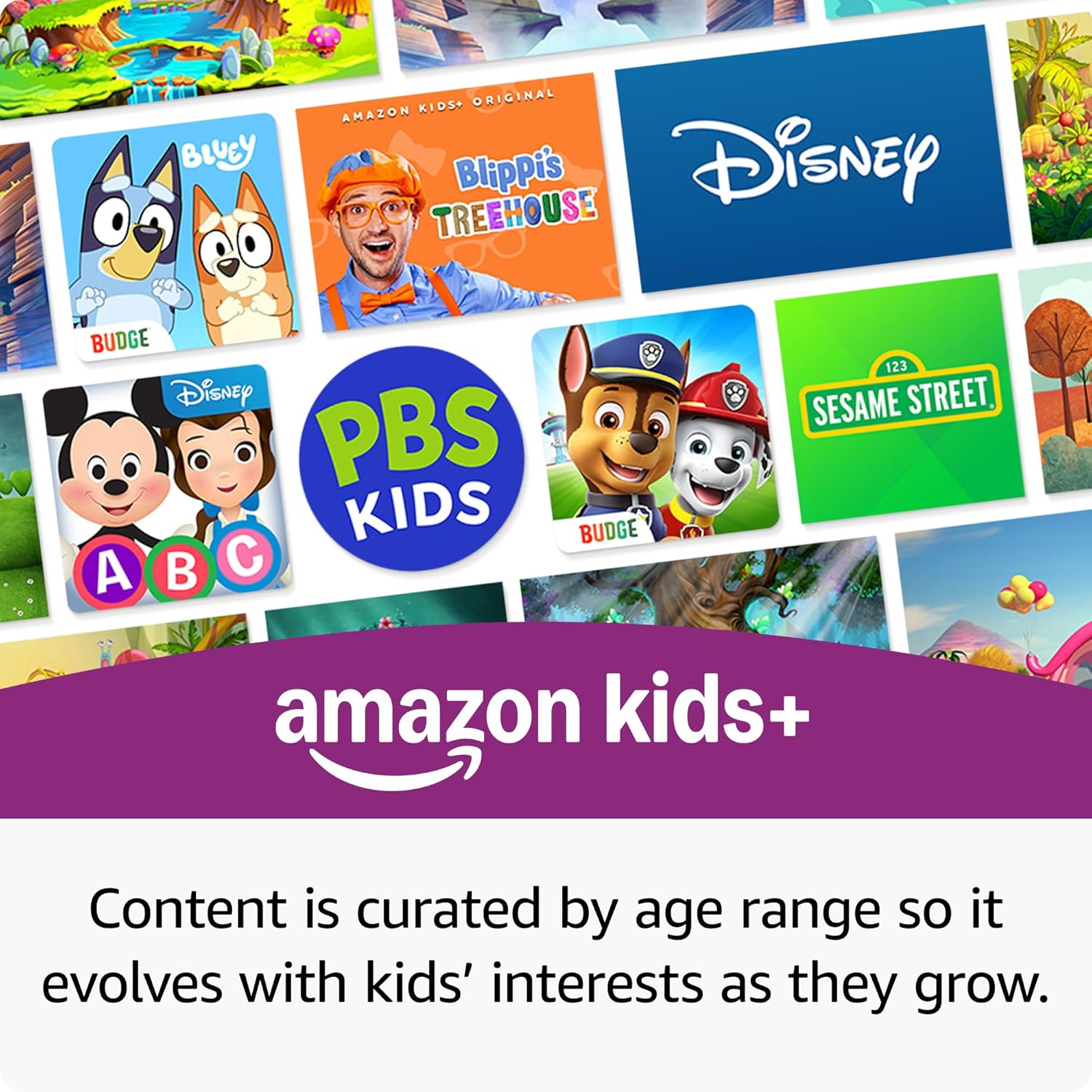 Amazon Fire HD 8 Kids tablet (newest model), ages 3-7. With bright 8