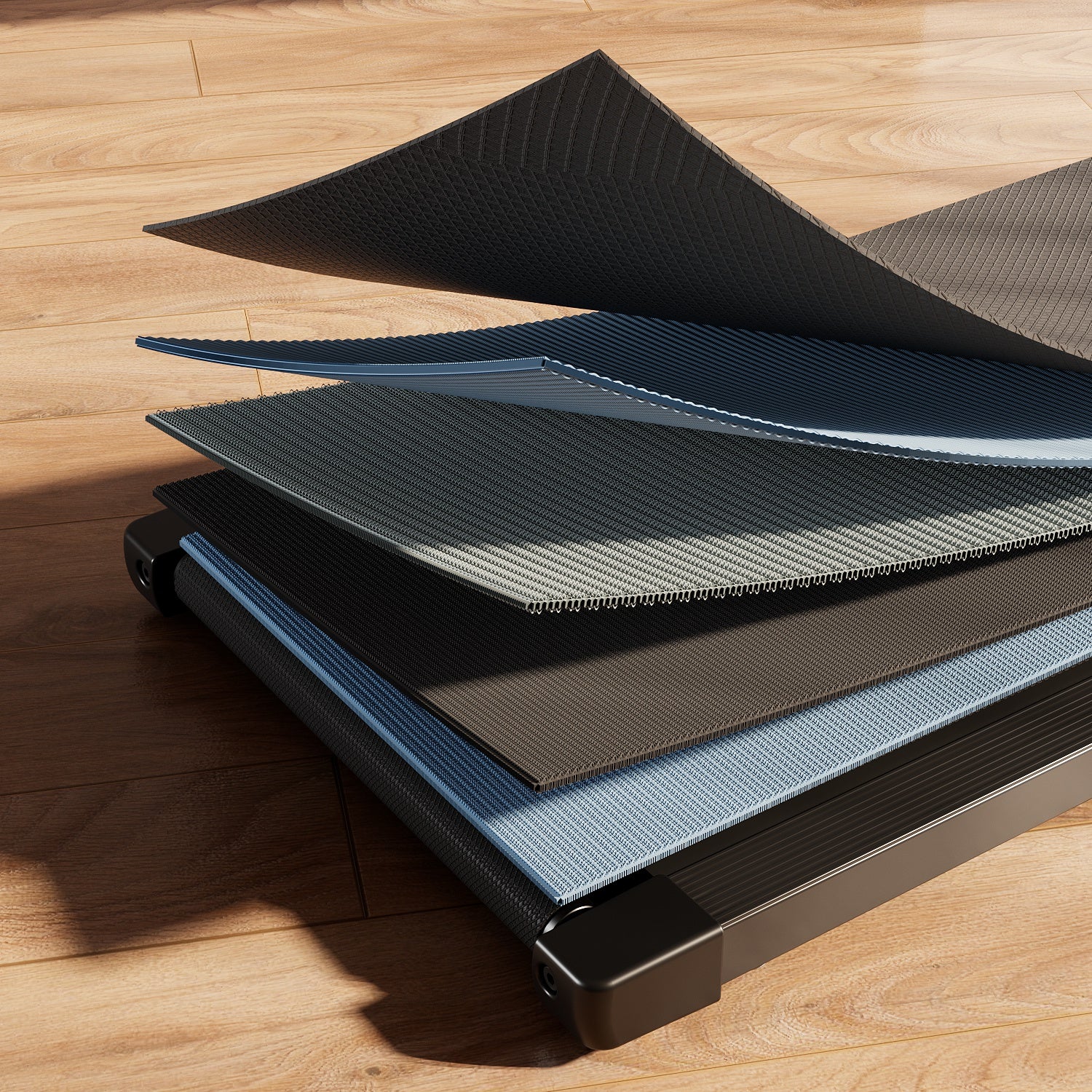 DeerRun Q1 Urban Mini loopband voor onder het bureau met afstandsbediening
