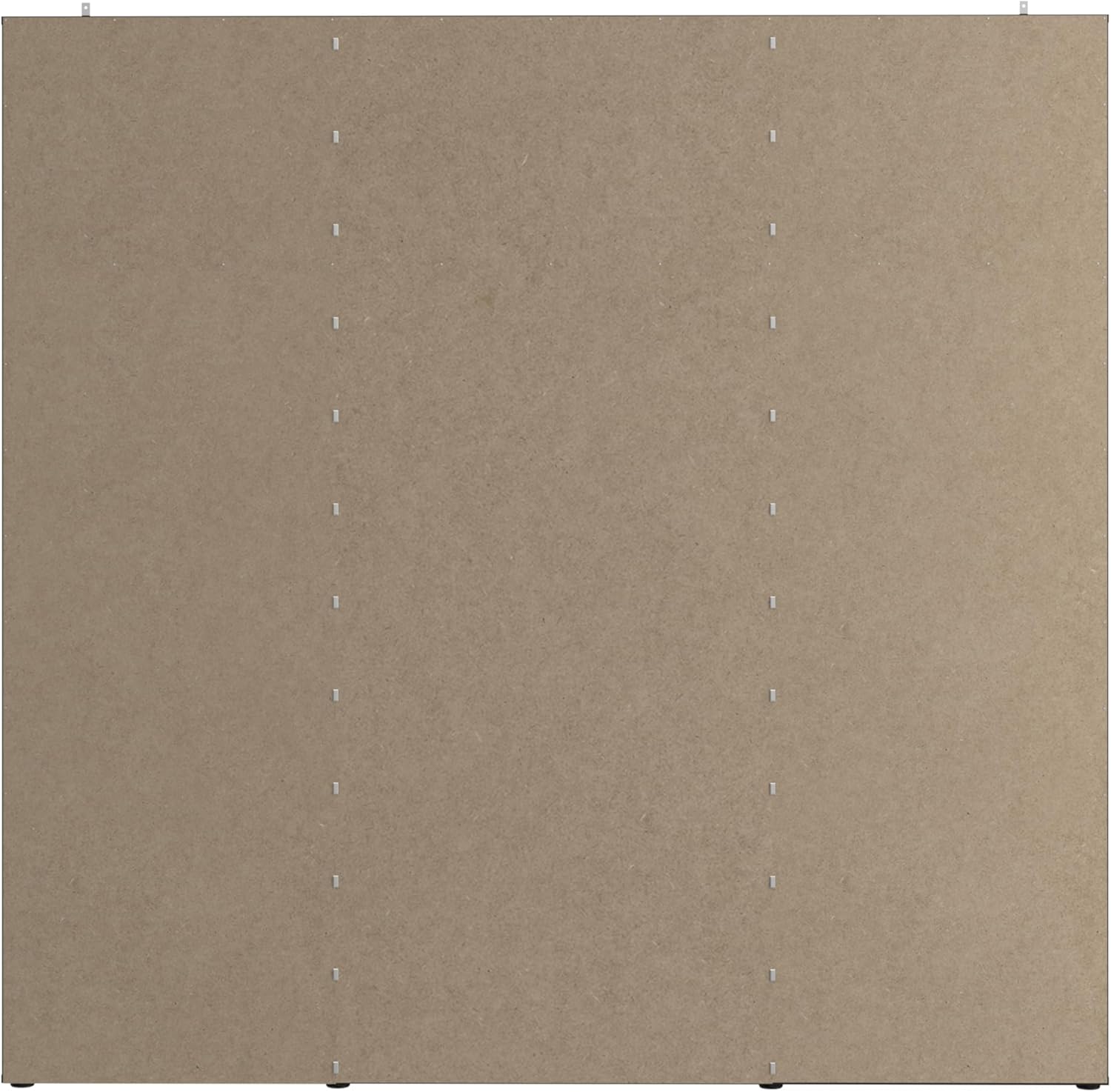 FORTE Jupiter Schrank 200 210, Kleiderschrank, Drehtürenschrank, 4-türig, mit 4 Schubladen und Einlegeböden, Schwarz mit Holz Dekor: Catania Eiche, 206 cm breit x 53 cm tief x 200 cm hoch