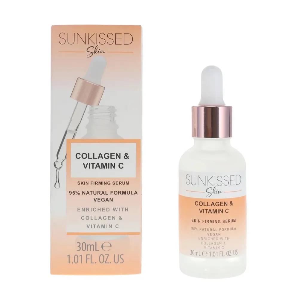 Sunkissed Collagen & Vitamin C Serum a?? Radiance Boosting Anti-Ageing 30ml