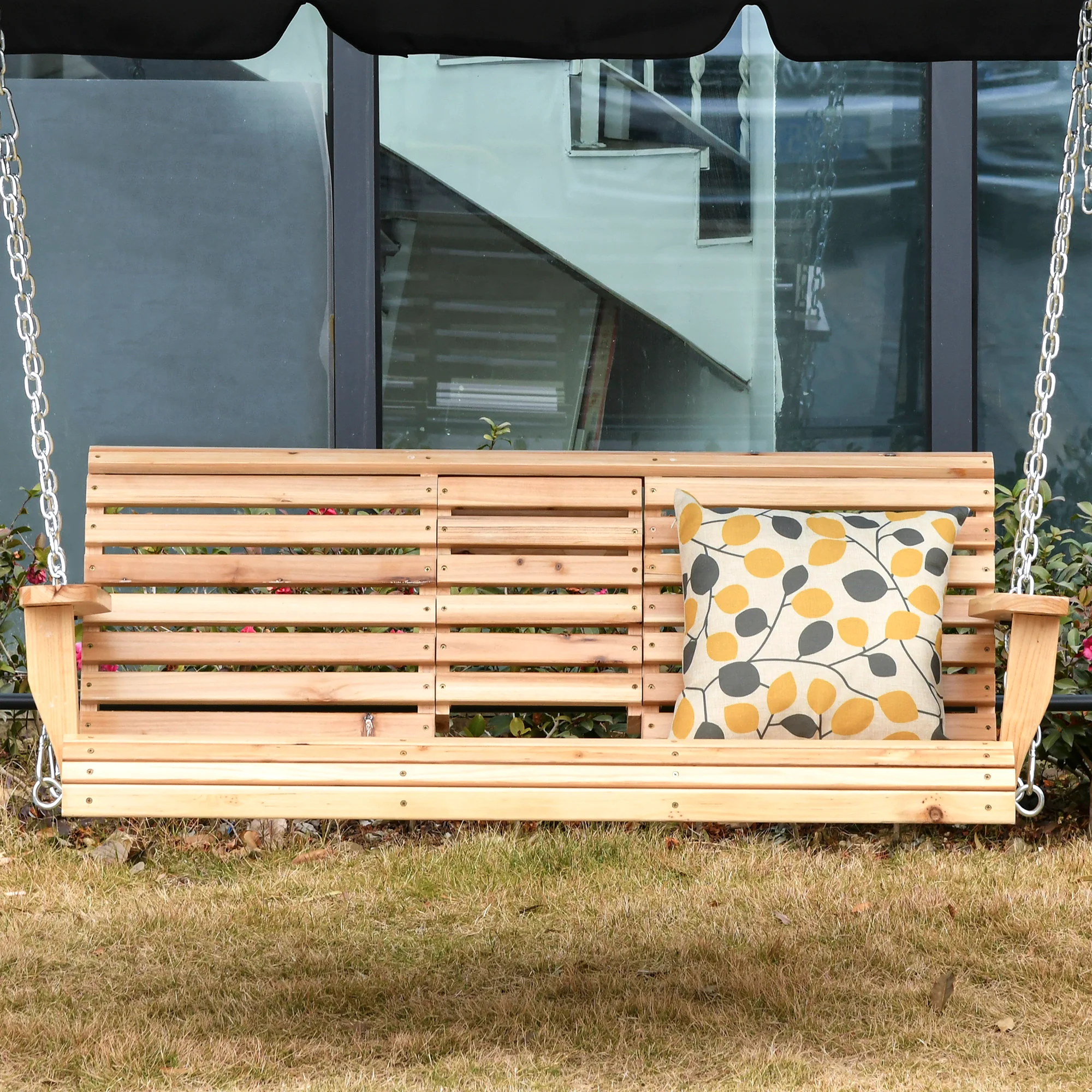 Outsunny tuinschommel schommelbank