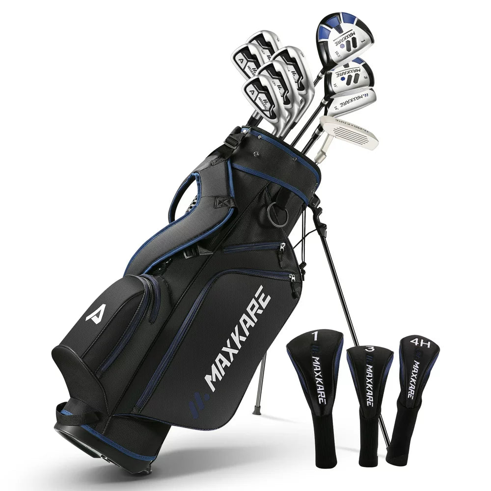 MaxKare Complete Golf Clubs Set Golf Men'S Regular 13-Piece