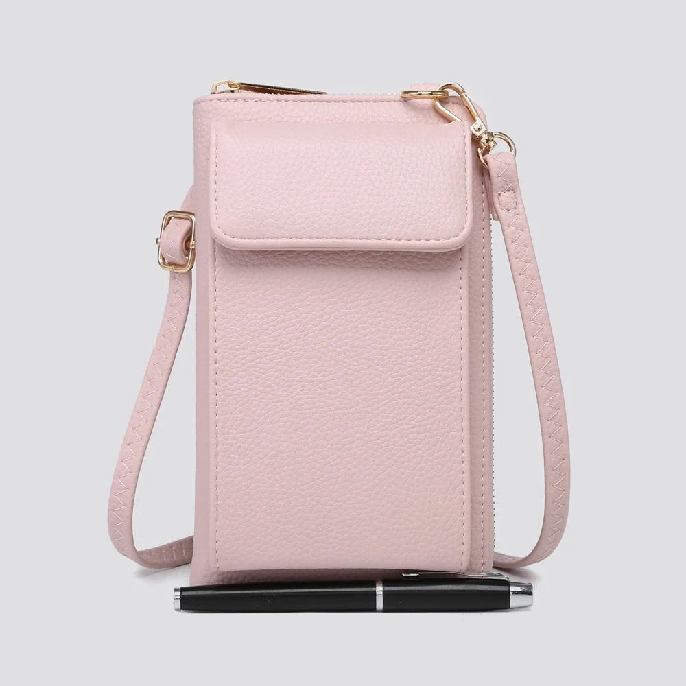 Rachel Phone Crossbody Bag | Pink