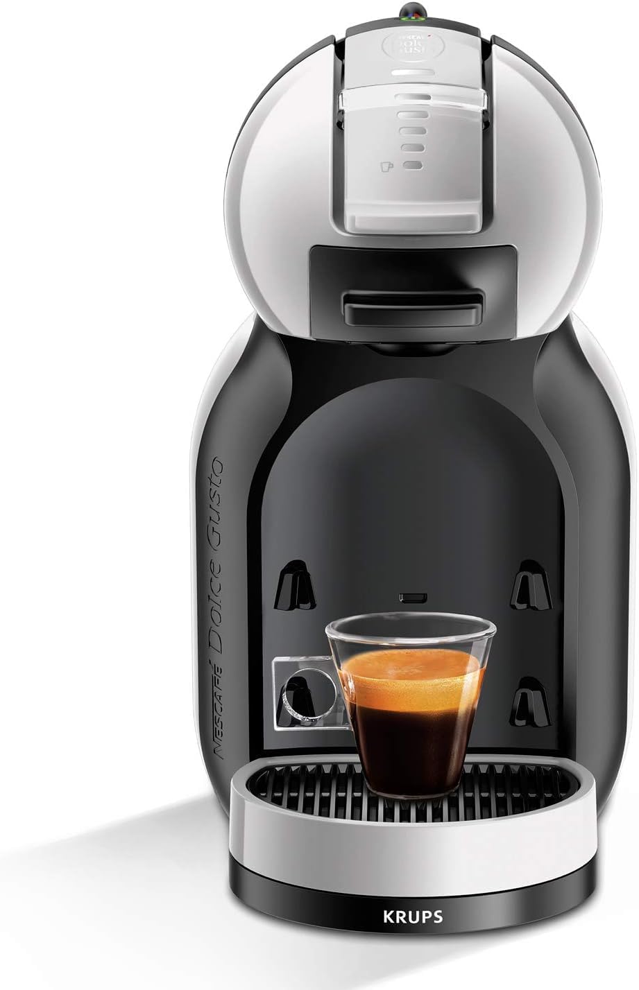 NESCAF DOLCE GUSTO MINI ME by KRUPS arctic-grey/ schwarz automatische Kaffeekapselmaschine
