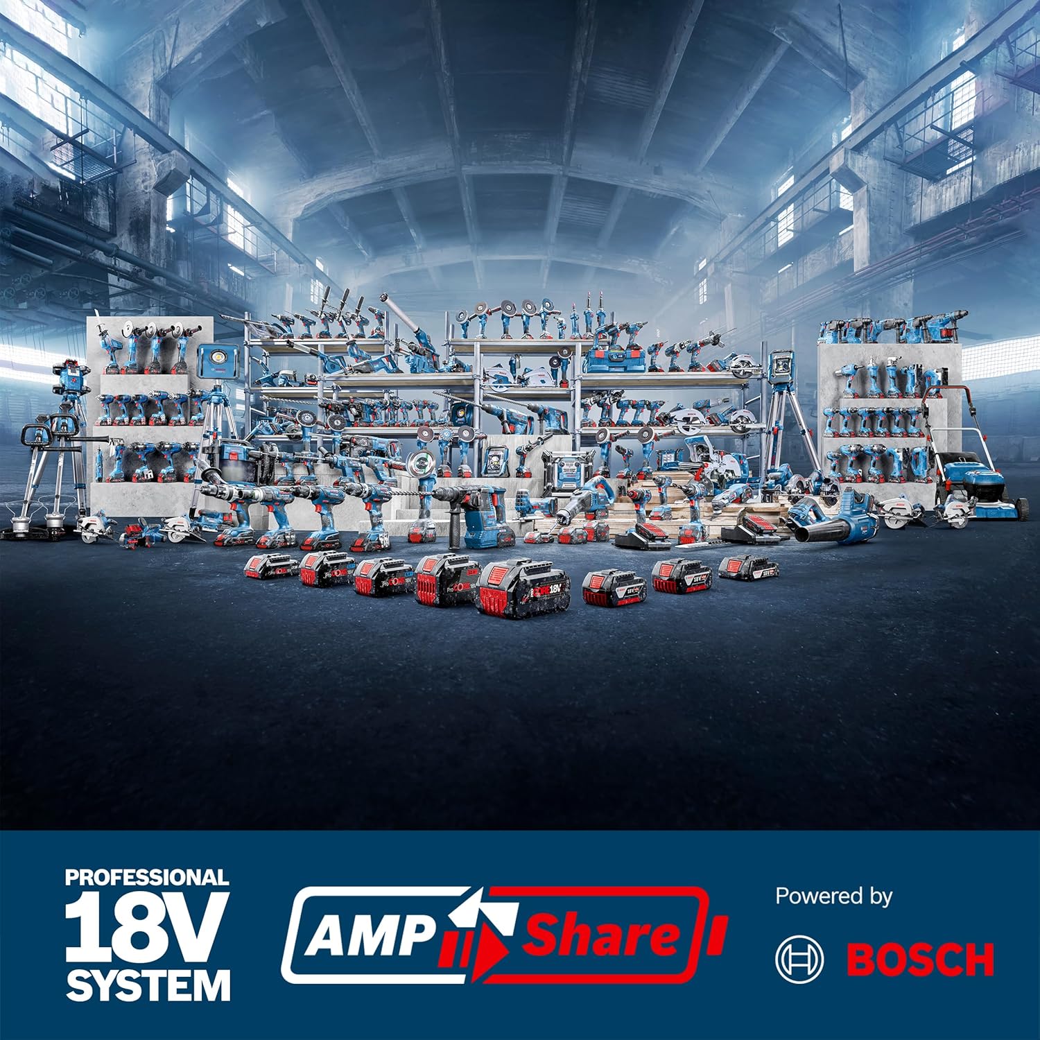 Bosch Professional 18V System Akku Presswerkzeug GPT 18V-19 (19 kN Kraft, um 360° drehbarer Kopf, inkl. Pressbacke Comp. TH16, TH20, TH26, L-BOXX)