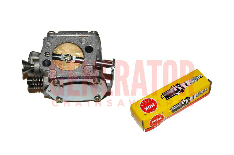 Carburetor NGK Spark Plug Parts Husqvarna 61 266 268 272 272XP Chainsaws Motor