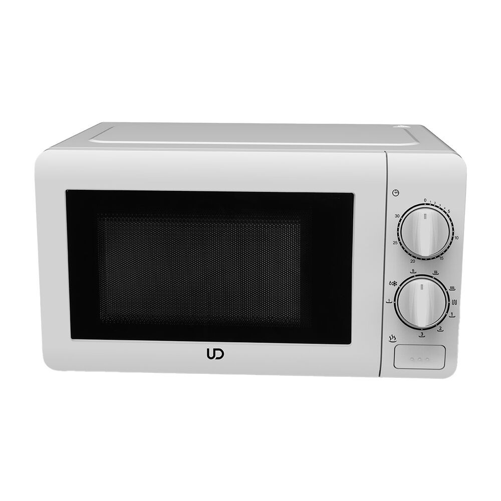 Kuchenka mikrofalowa UD MG20L-WA, 20 l, z funkcją grilla, biała