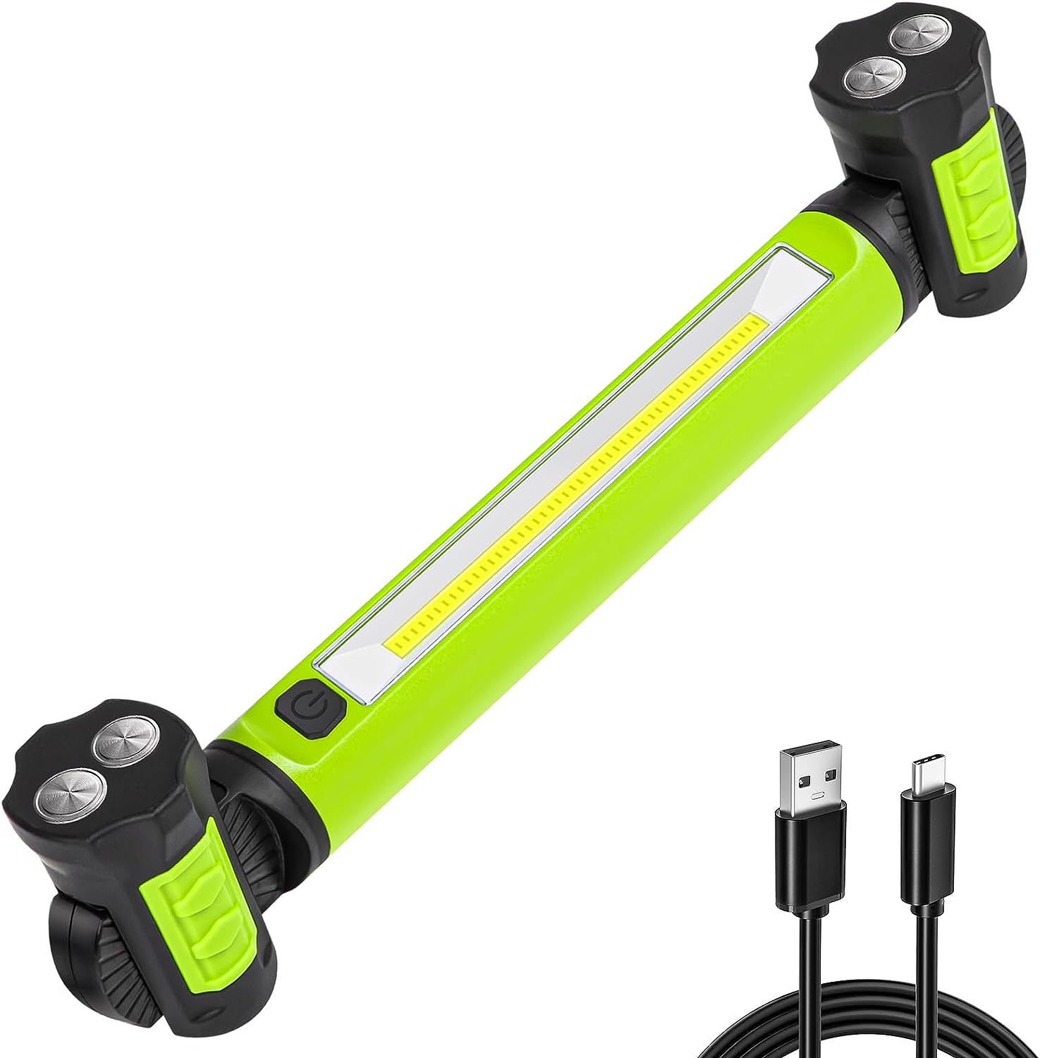 Werklicht, 2500 Lumen Helder LED-Werklicht, 5200mAh Oplaadbaar Magnetisch Werklicht voor Onder de Motorkap