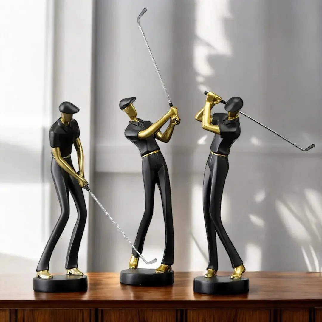 Swing Golf-Skulpturen