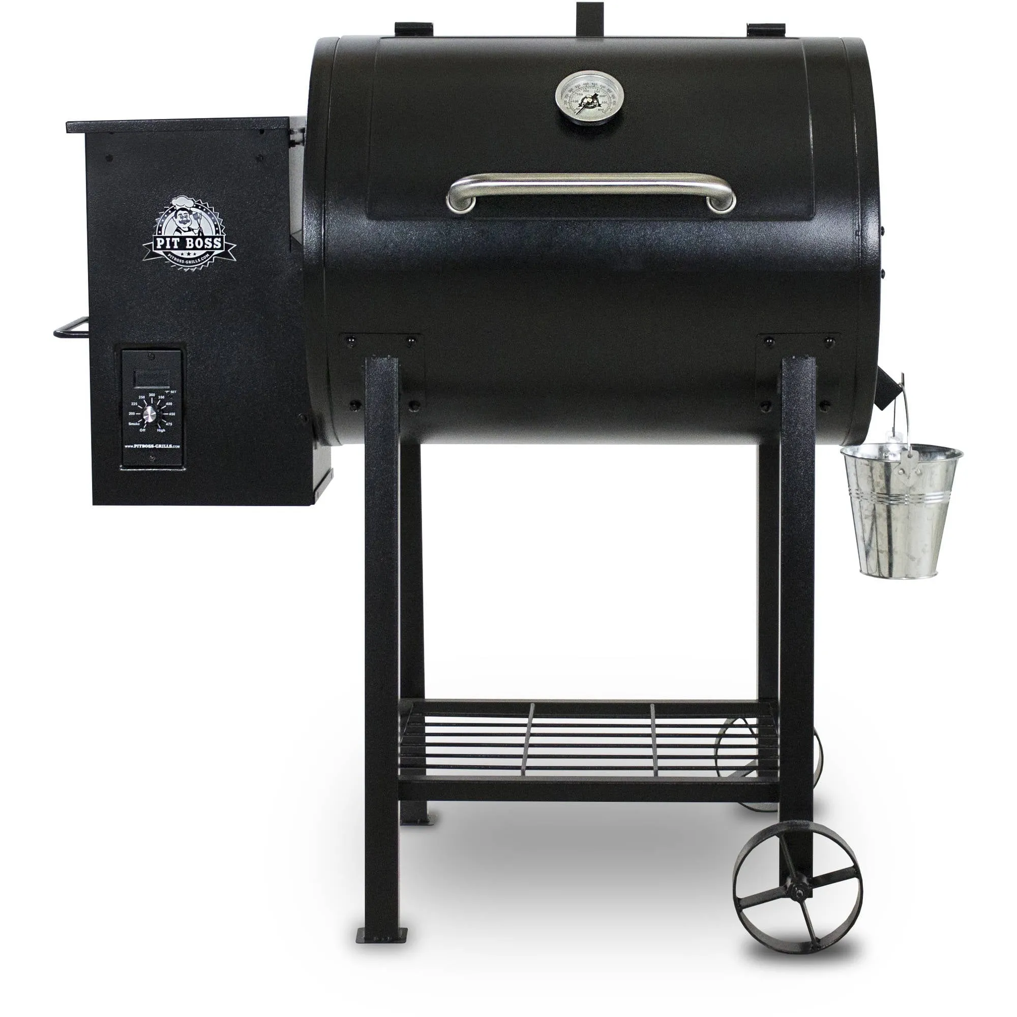Pit Boss 700FB Wood Fired Pellet Grill with Flame Broiler, 700 Sq. In. Cooking Space