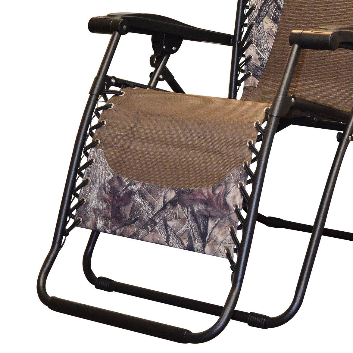 Caravan Canopy Infinity Zero Gravity Stalen Frame Patio Deck Stoel, Camouflage