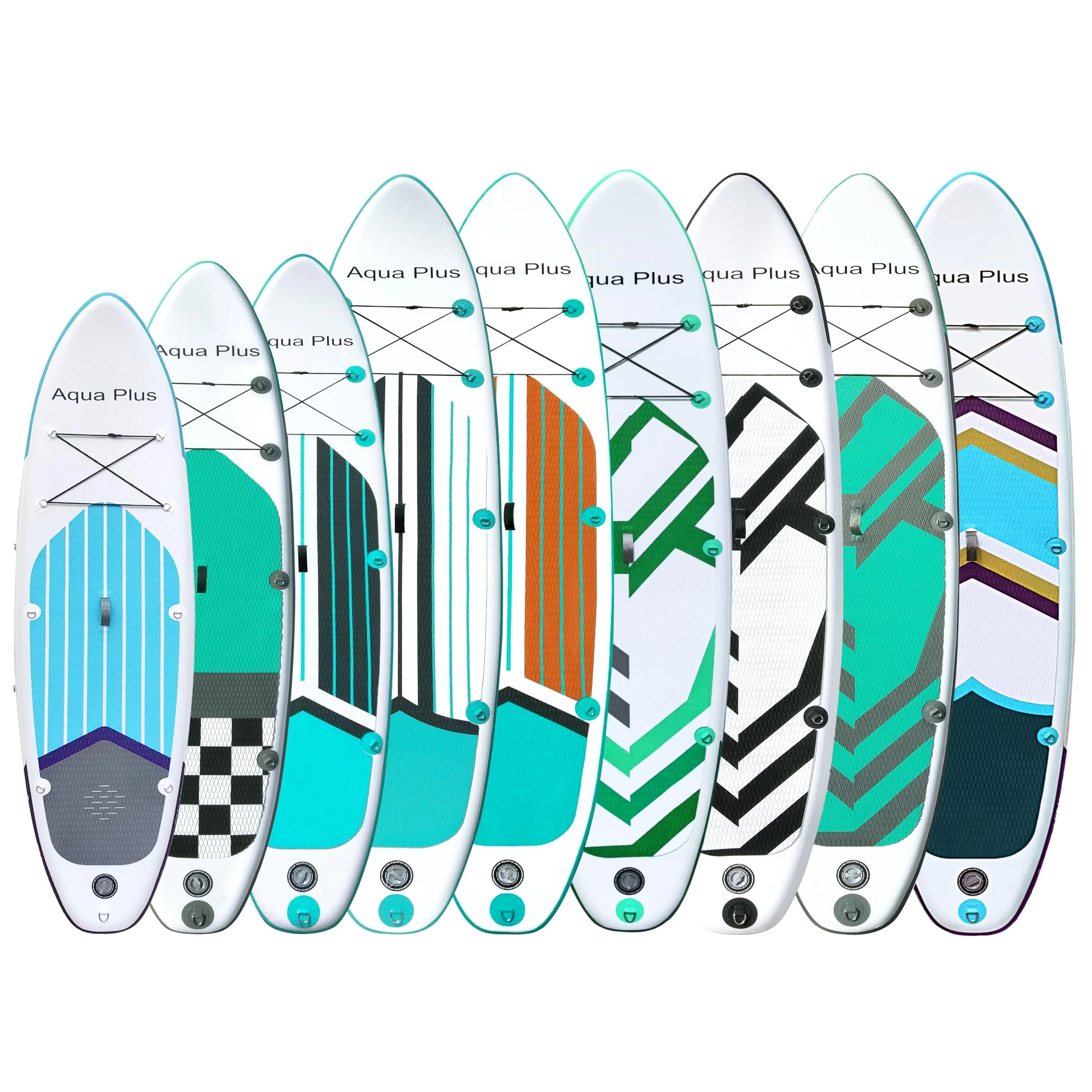 Aqua Plus 15 cm dik, opblaasbaar SUP voor alle vaardigheidsniveaus, Stand Up Paddleboard, peddel, pomp, ISUP reistas, jeugd, opblaasbare boards voor Stand Up Paddling