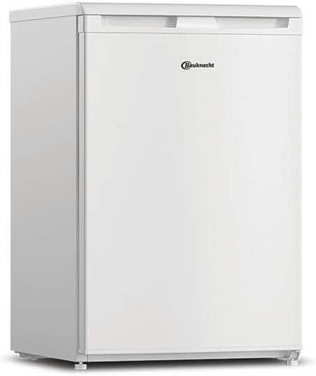 Bauknecht - K55V1 112W1 Freistehender Kühlschrank mit Gefrierfach - 114 L Gesamtvolumen - Abtauautomatik, Wechselbarer Türanschlag, Butterfach - Energieklasse E - 84 x 54 x 59 cm - Weiß