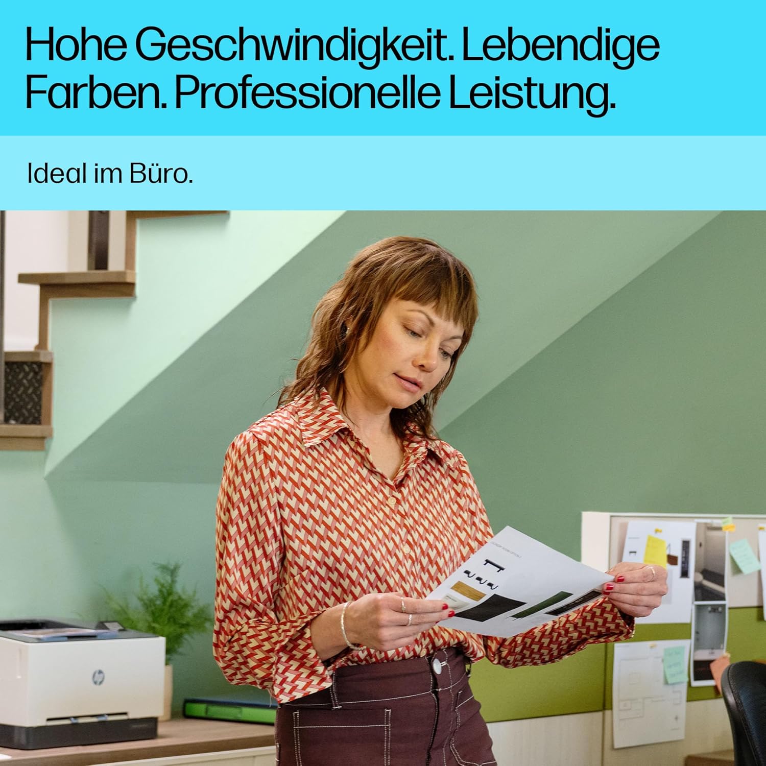 HP Color LaserJet Pro MFP 3302fdwg Multifunktions-Farblaserdrucker, Fax, Automatischer beidseitiger Druck, Touchscreen, Wi-Fi, Ethernet, USB, HP Wolf Pro Security