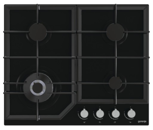 Płyta gazowa ELECTROLUX EGG6407K 59x51cm 4 palniki żeliwny ruszt czarny