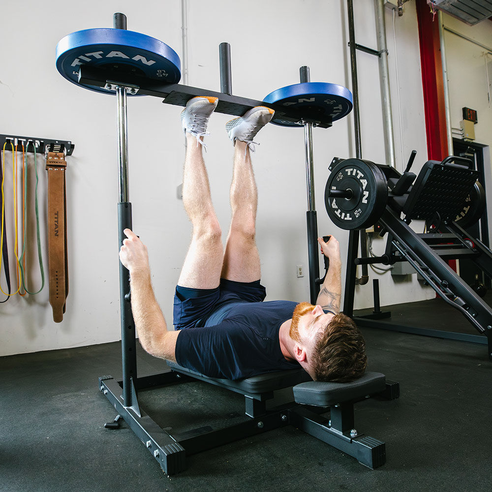 2025 Titan Fitness Vertikale Leg Press Machine, Capaciteit 400 LB