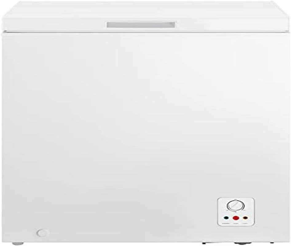 Hisense MCF142F Gefriertruhe, LED-Beleuchtung außen, sehr leise, 40 dB, 142 Liter, Abmessungen 62,5 x 55,9 x 85,4 cm, Klasse F