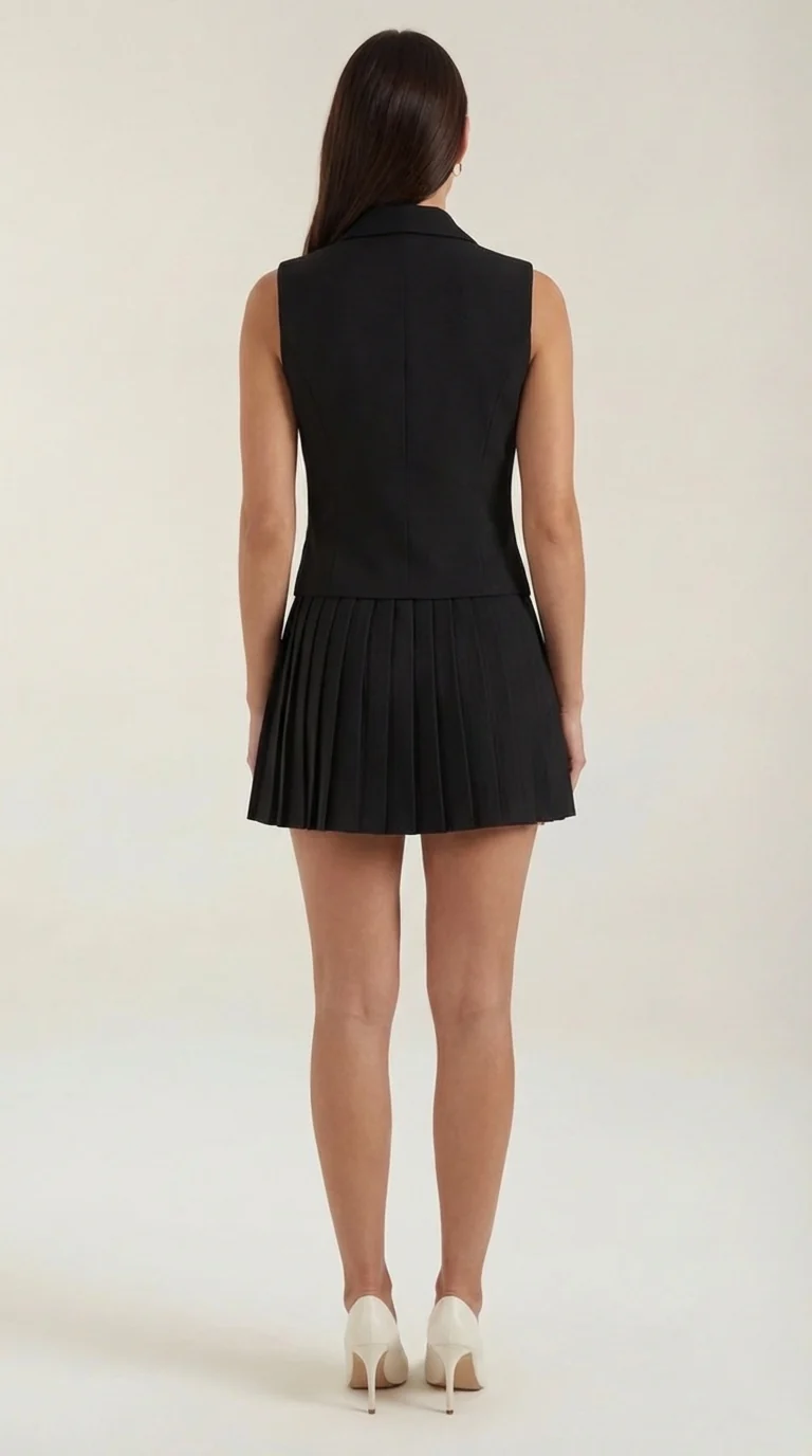Blazer-Weste-Rock-Set