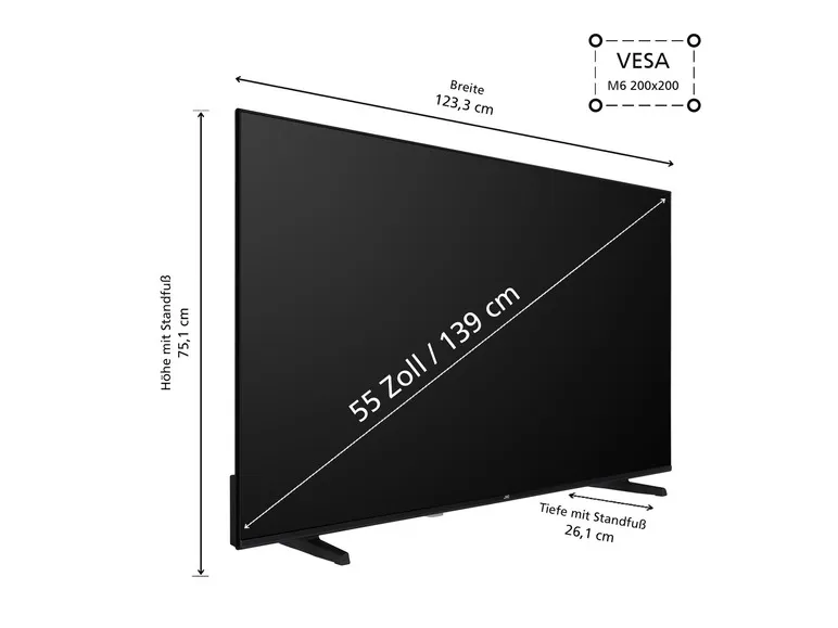Televisie ?LT-55VU3455? 55 inch 4K UHD Smart TV - Powered by TiVo
