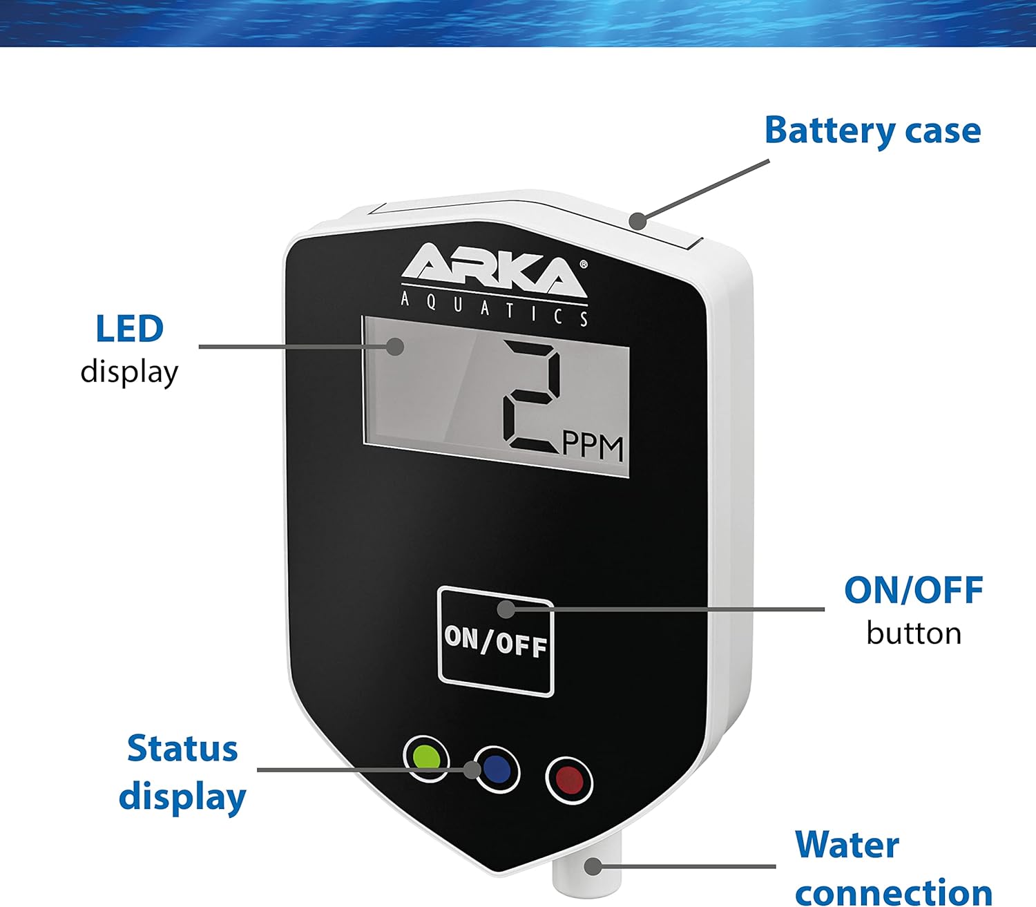 ARKA myAQUA 1900 Umkehrosmoseanlage 1900 L/Tag - Wasserfilter & Enthärtungsanlage, entfernt bis zu 99% Salze, Schadstoffe & Bakterien - Für Aquarien & Haushalt