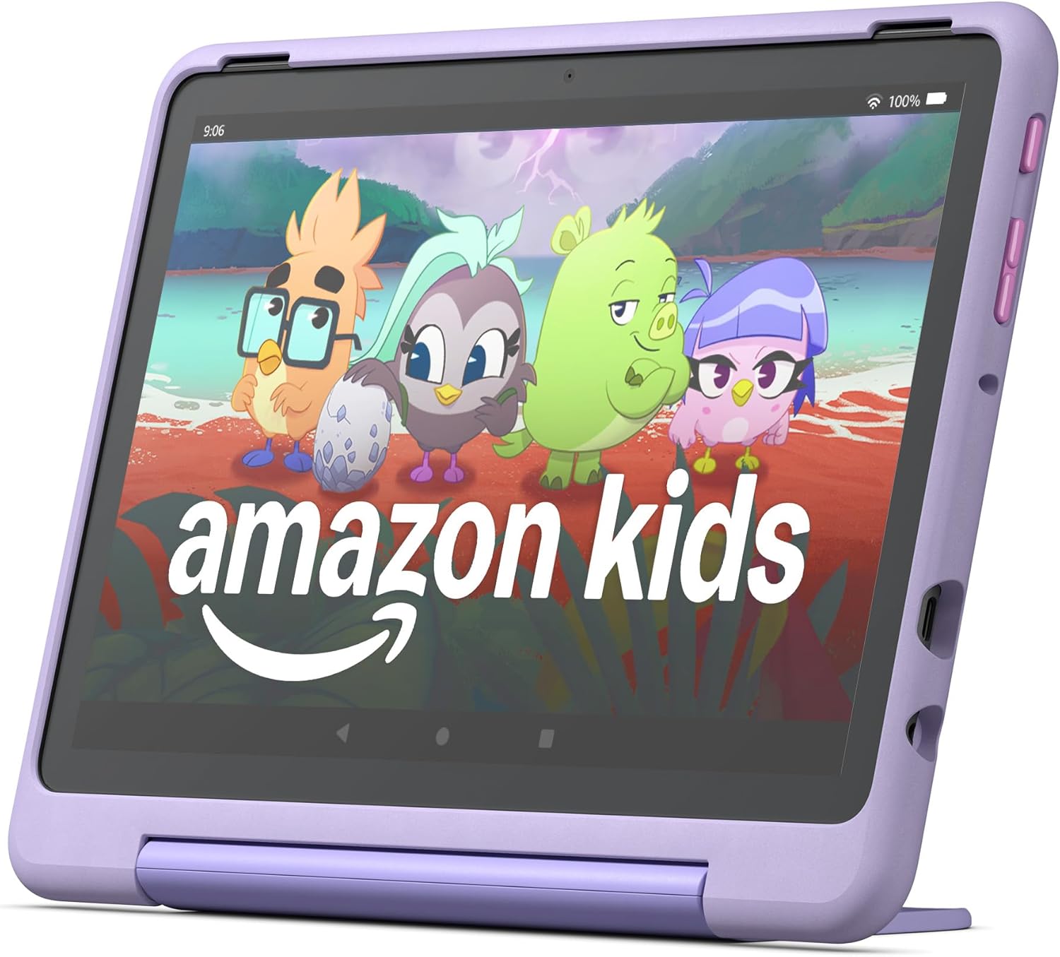 Amazon Fire HD 10 Kids Pro tablet, ages 6-12. Bright 10.1