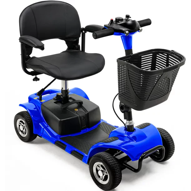 4-Wheel Scooter, Portable & Lightweight, 14-Mile Range, Model A898