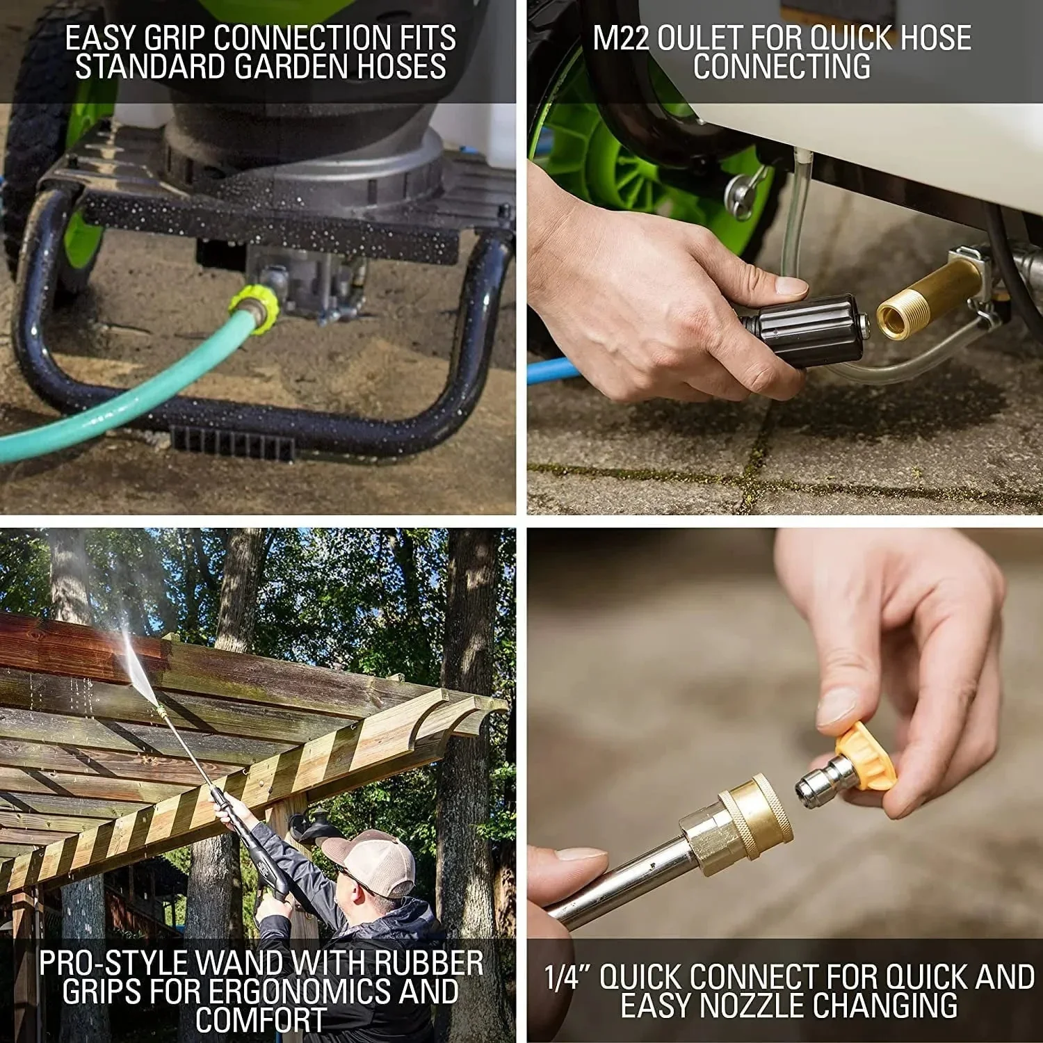 2300-PSI 14 Amp 2.3-GPM Brushless Pressure Washer