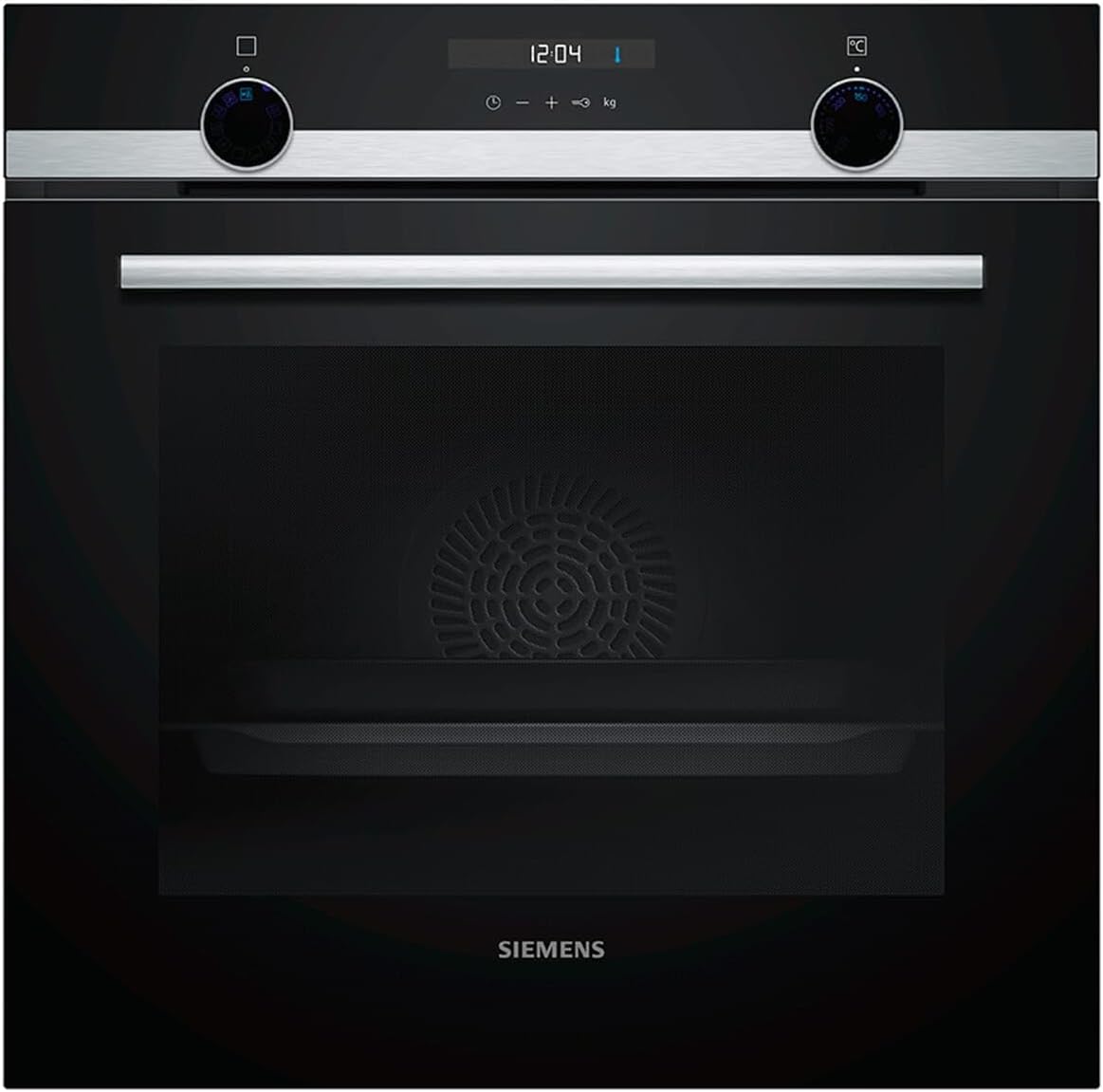 Siemens HB517ABS0 iQ500 Einbau-Elektro-Backofen, Edelstahl, cookControl10, Schnellaufheizung, 3D Heißluft plus, Schwarz