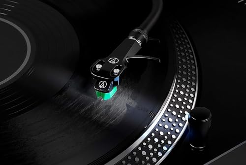 Audio Technica LP120xBTUSB Giradischi a Trazione Diretta (Bluetooth & USB) Nero : Elettronica
