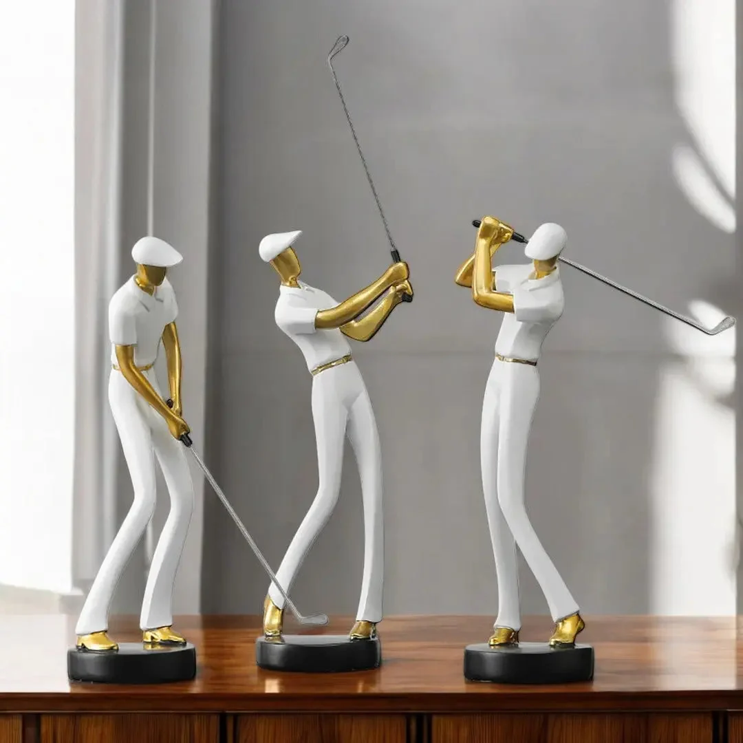 Swing Golf-Skulpturen