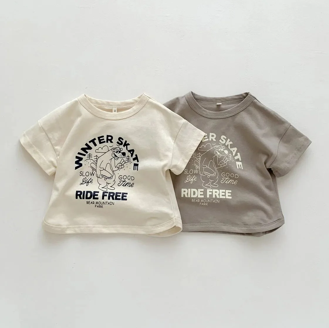Toddler Skateboarding Shirt - Bear Mountain Toddler T-Shirt