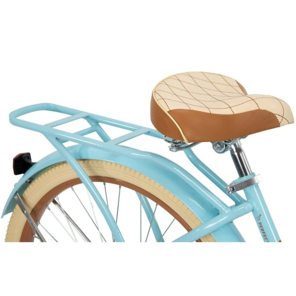 Huffy 26 nel Lusso Women s Cruiser Bike with Perfect Fit Frame – Light Blue