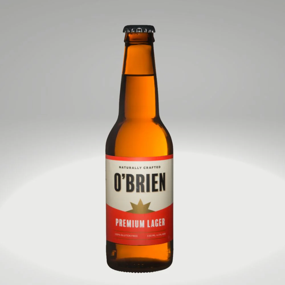 3 O'Brien Gluten Free Beers 330ml