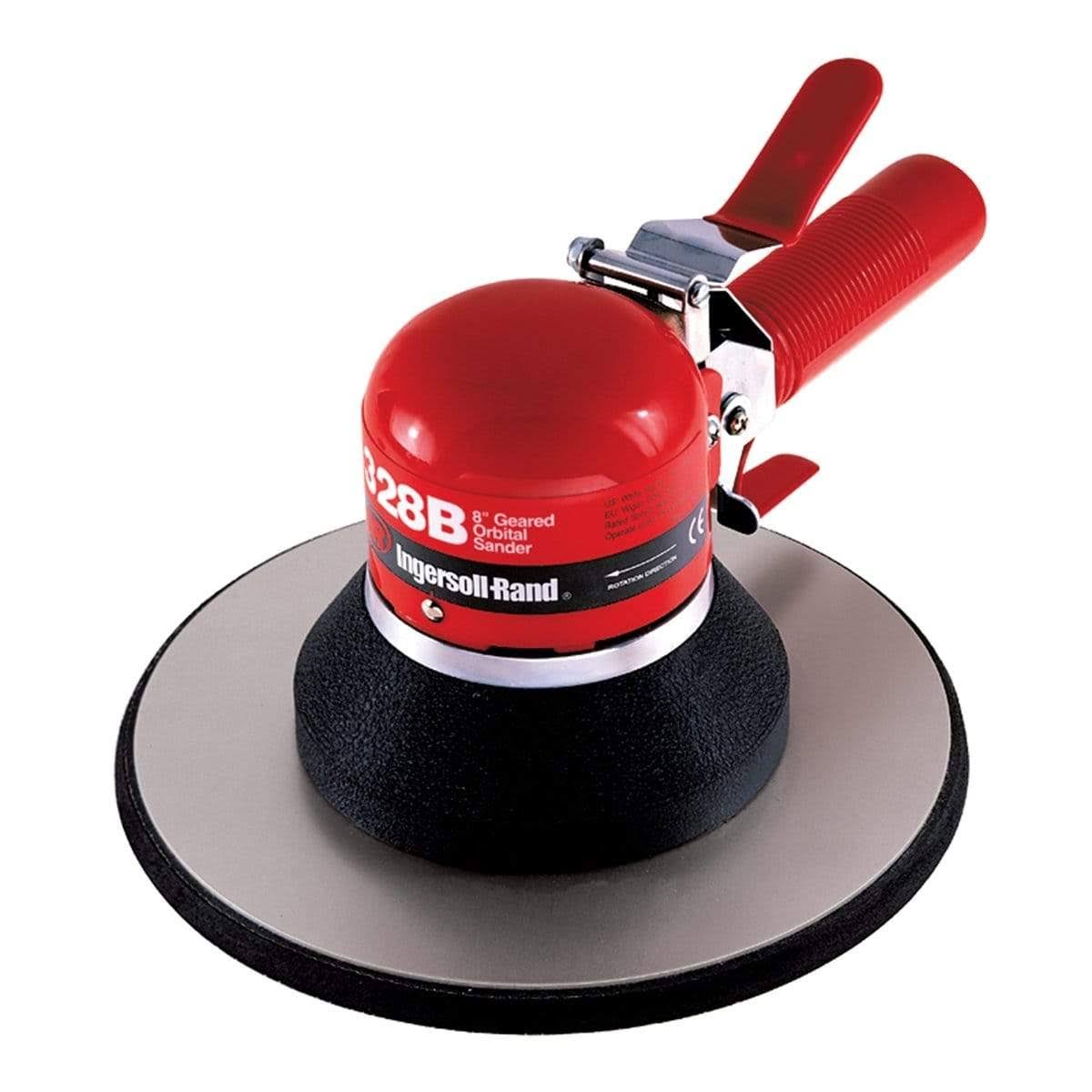 Ingersoll Rand 328B 8′′ Air Geared Orbital Sander, Dual Action, Low Vibration, 900 RPM, 0.25 HP