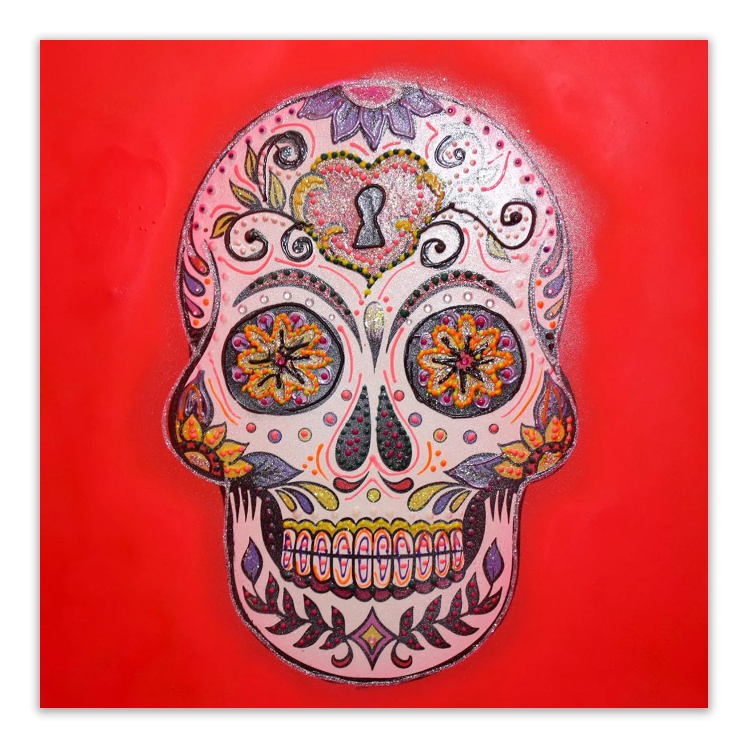 Neon Skull
