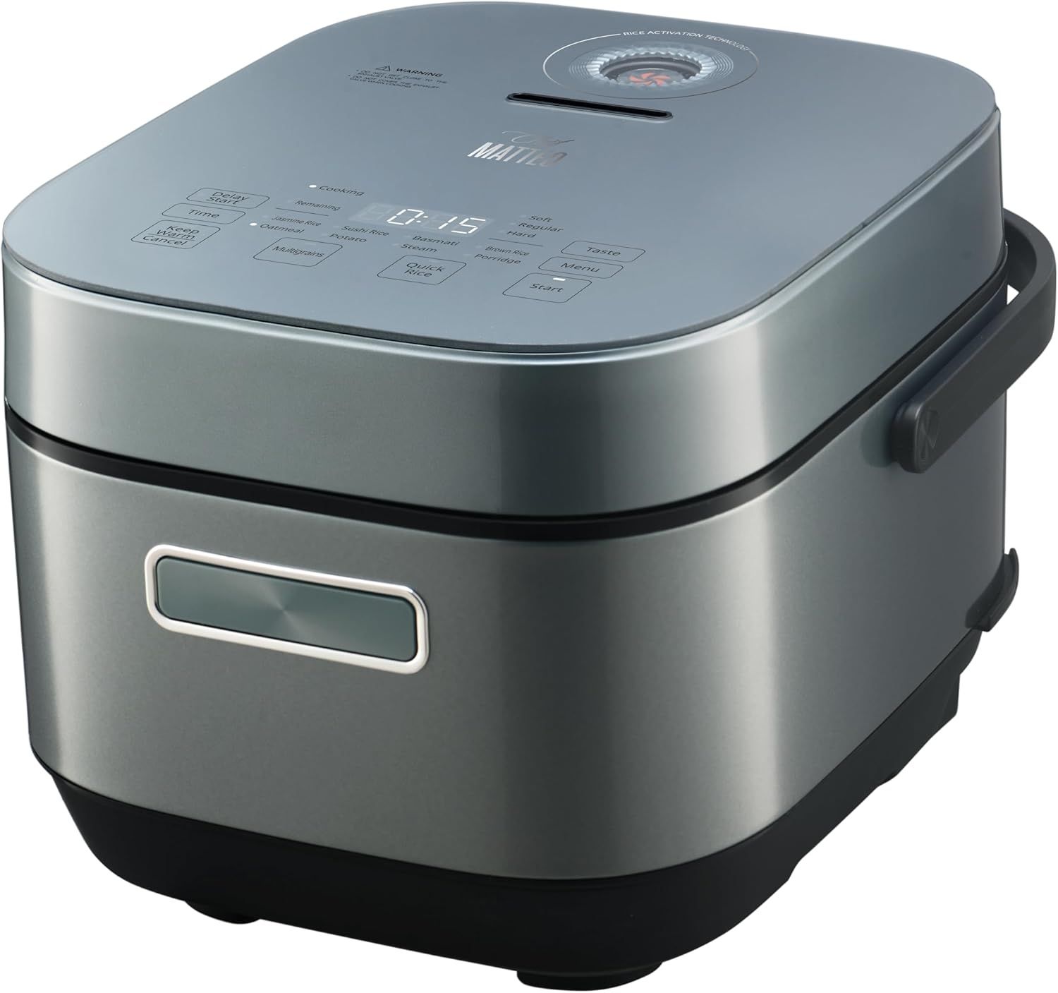 Midea 10-Cup Induction Rice Cooker & Multicooker, 5L Capacity, 360�� Heating, 10 Preset Functions