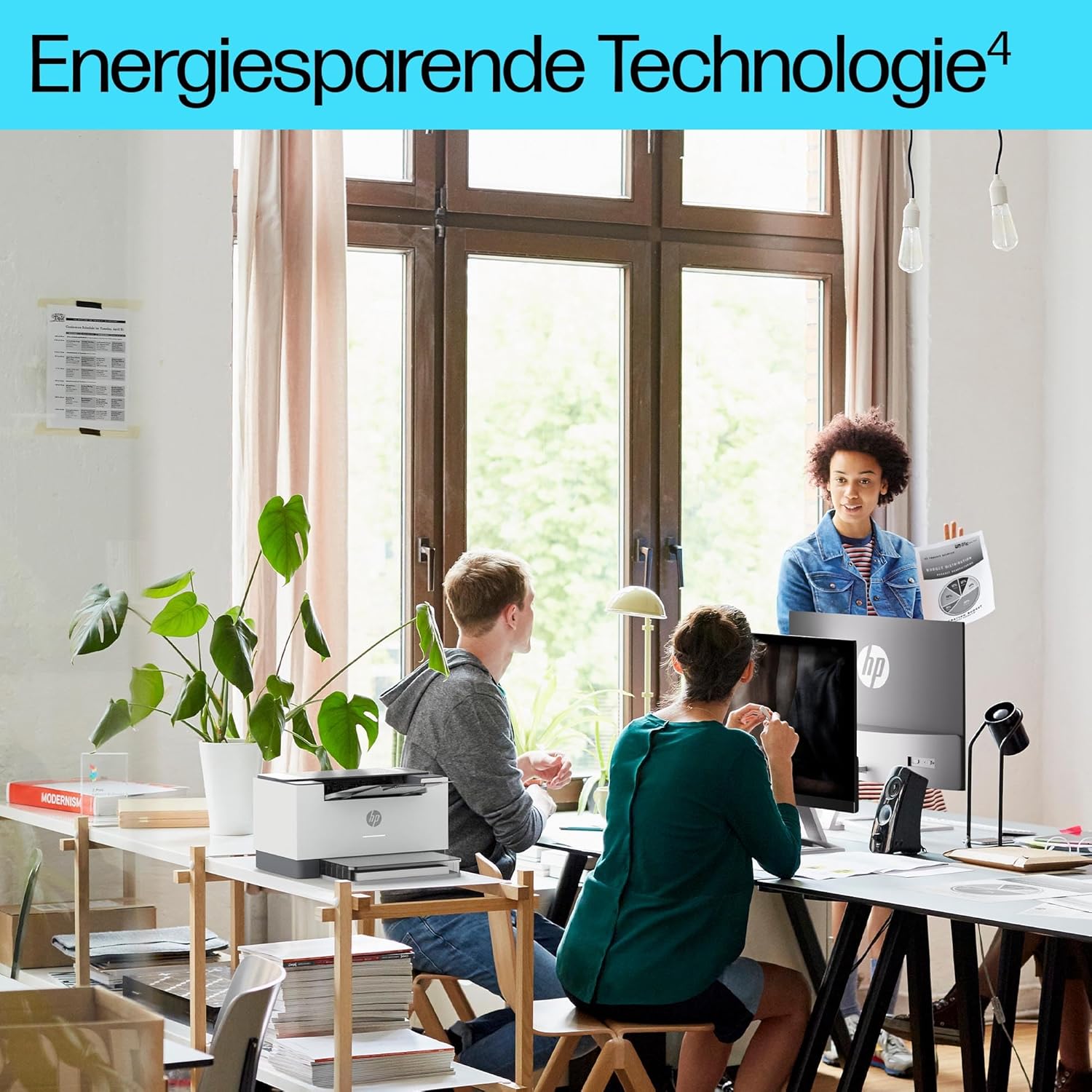 HP LaserJet MFP M235sdw Multifunktions-Laserdrucker Schwarzweiß, Drucken, Kopieren, Scannen, Automat.beidseitiger Druck, Dual-Band Wi-Fi, USB, LAN, HP Smart App, Intelligente Benutzeroberfläche