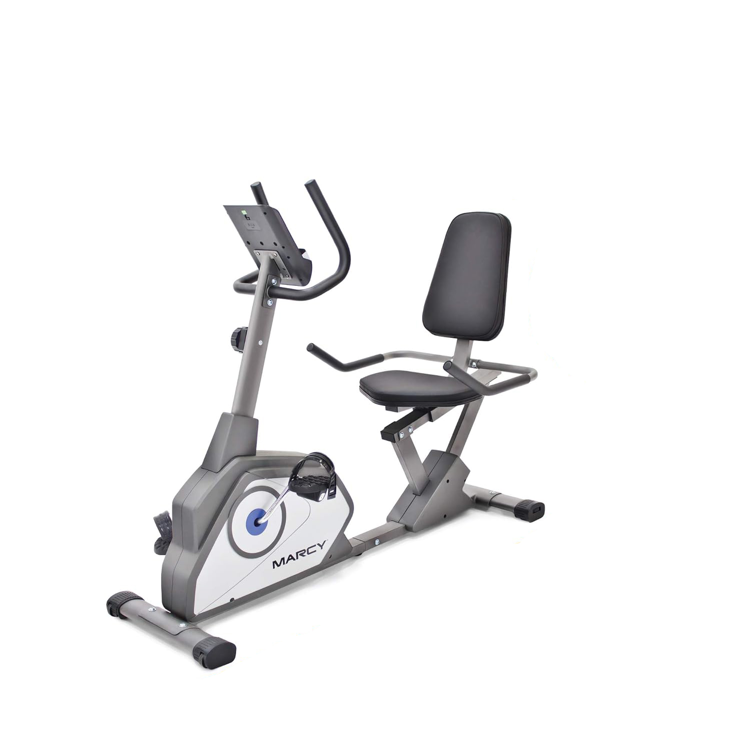 Marcy Magnetic Recumbent Exercise Bike with 8 Resistance Levels