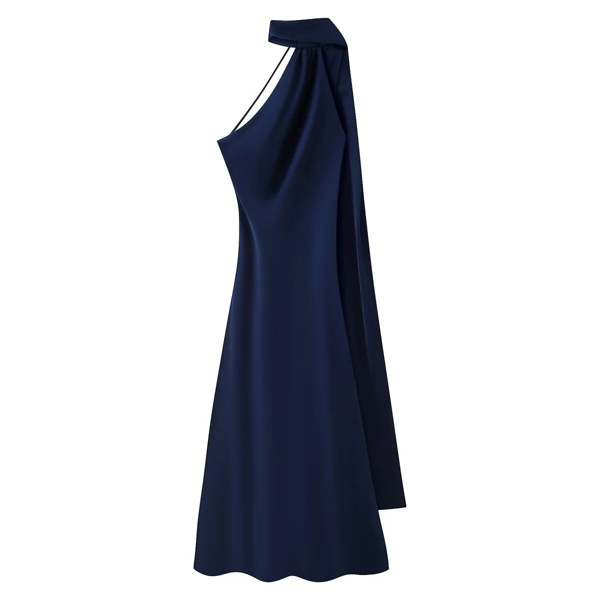 Luxuri?ses Satin-Maxikleid f��r festliche Anl?sse