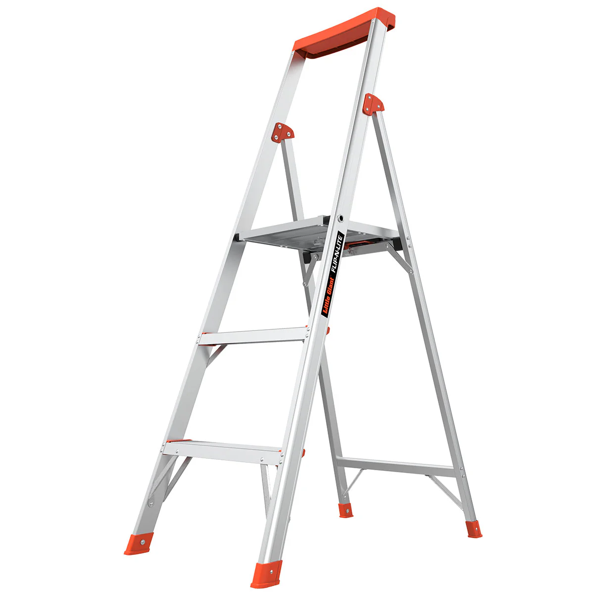 2025 Licht, stabiel en altijd binnen handbereik �C De multifunctionele vouwladder Flip-N-Lite