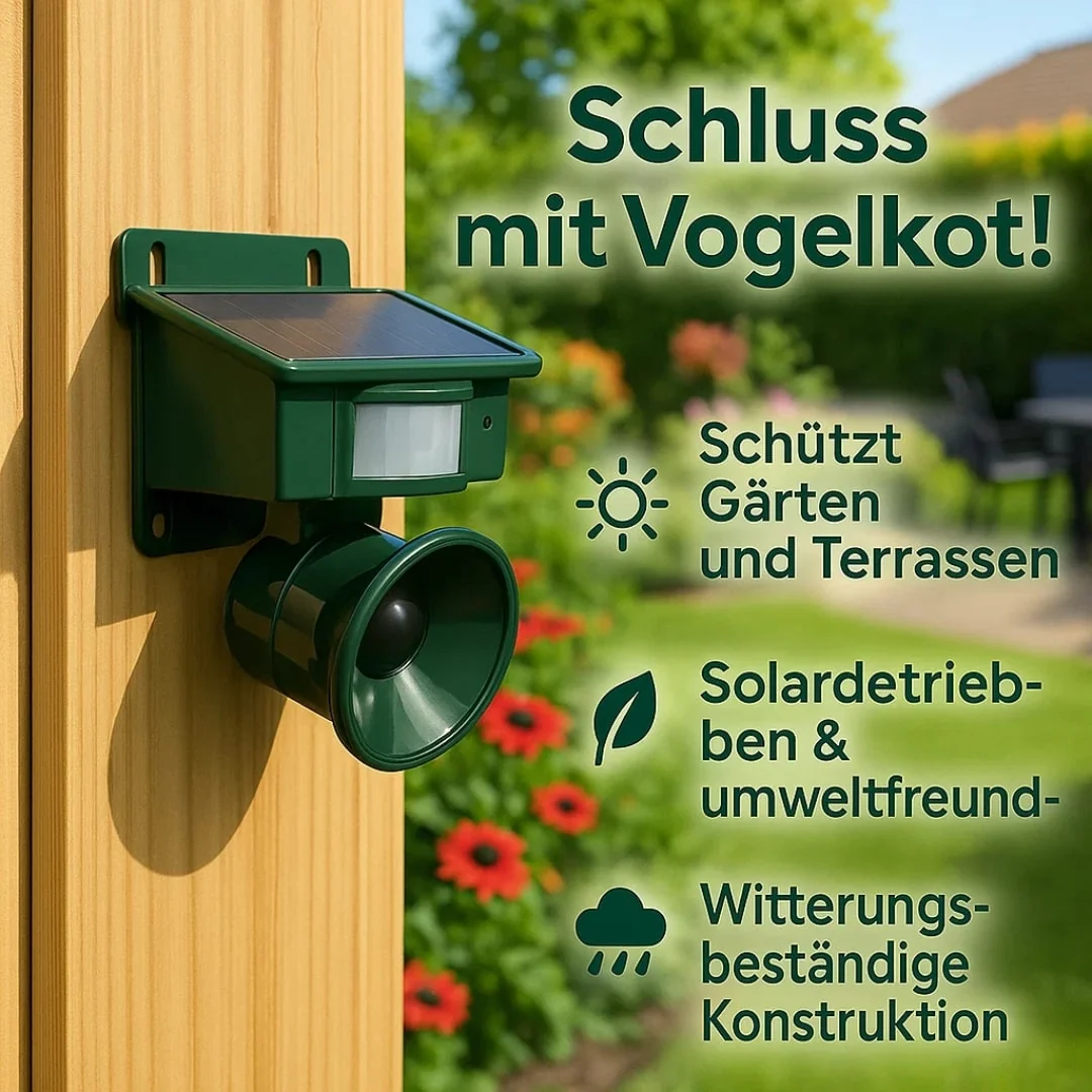 Vogelabwehr Ger?t f��r Balkon und Garten gegen Tauben