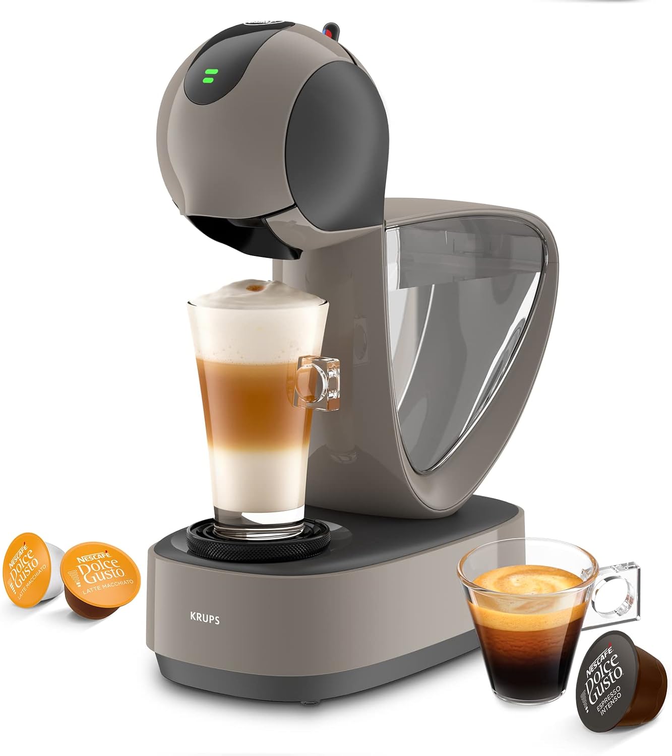 Krups Infinissima Touch KP270AP16, Coffee Machine, Gray