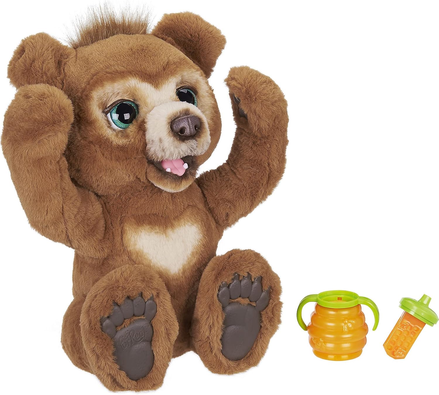 FurReal Cubby, Mein Knuddelbr, interaktives Plüschtier, ab 4 Jahren Braun