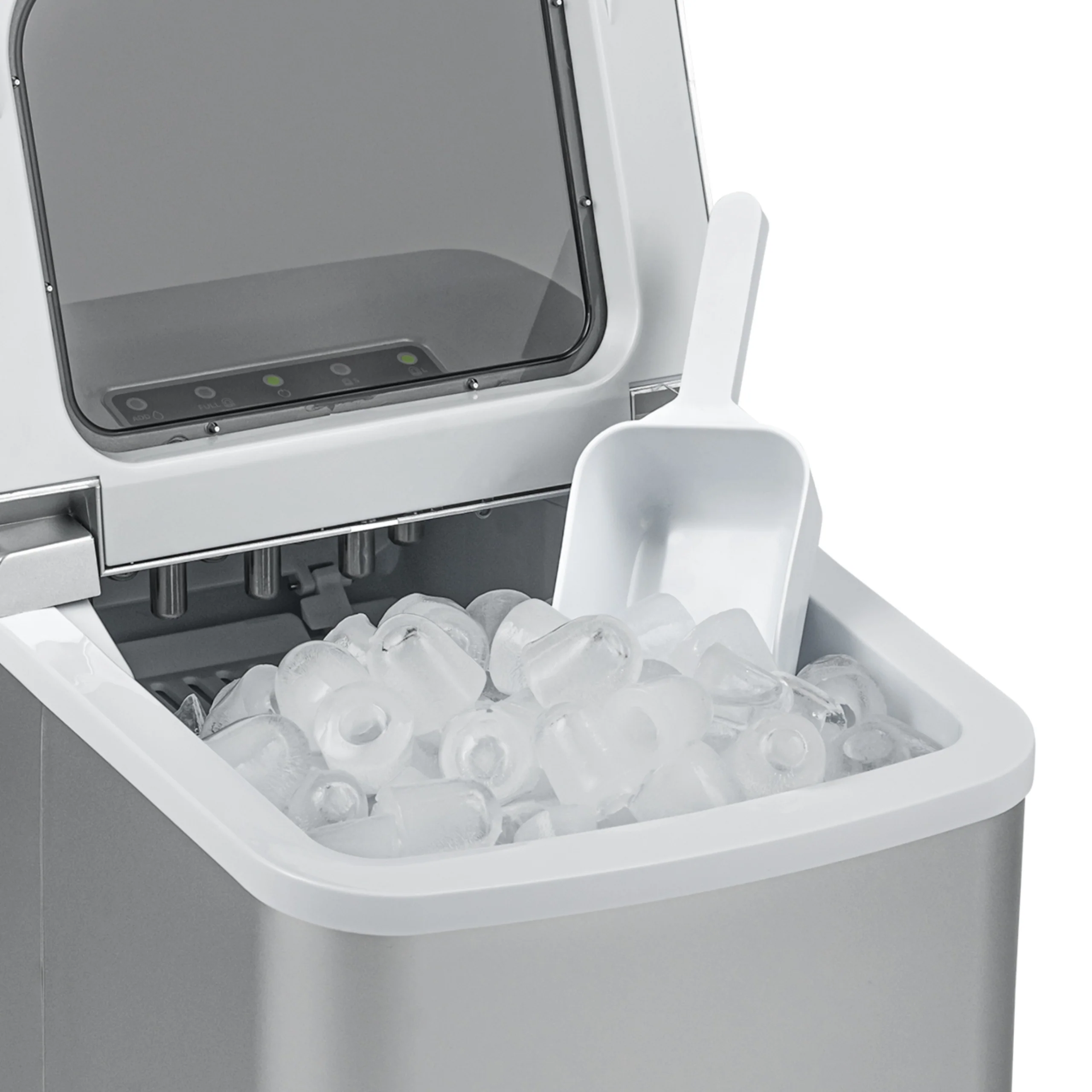 2025 Newair? IJsblokjesmachine voor het aanrecht. Bullet Ice, 26 lbs/dag �C Mat Zwart