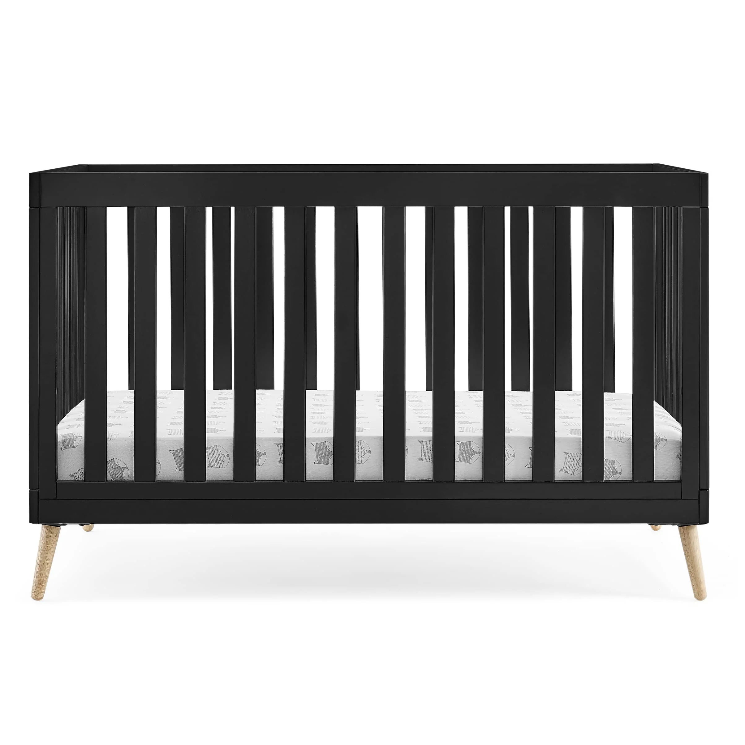 Essex 4-in-1 Convertible Baby Crib with Toddler Mattress